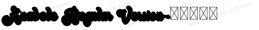 Anabele Regular Version字体转换